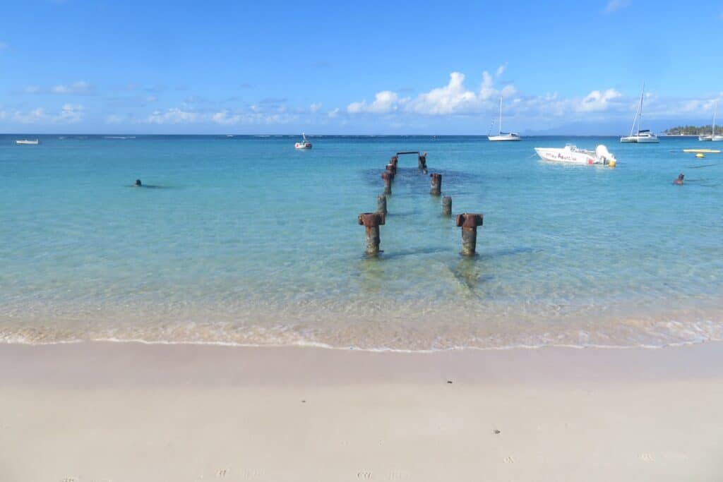 Plage du bourg sainte-anne