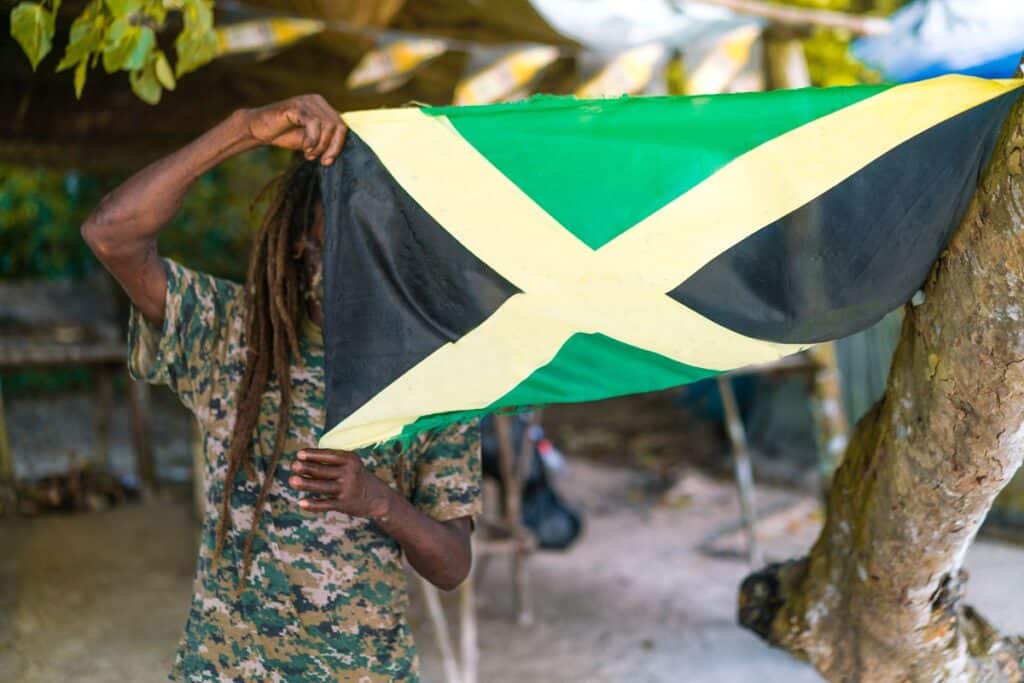 rastafari drapeau jamaicain