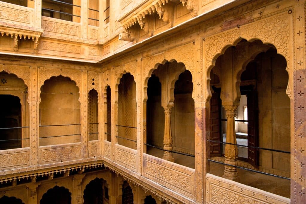 intérieur palais du Maharaja