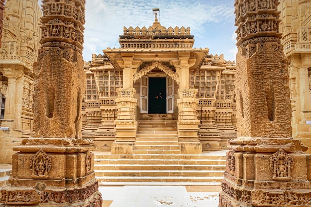 temple jain à Jaisalmer