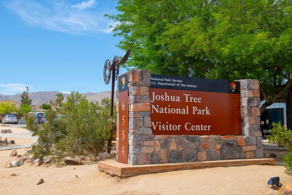 joshua tree centre des visiteurs