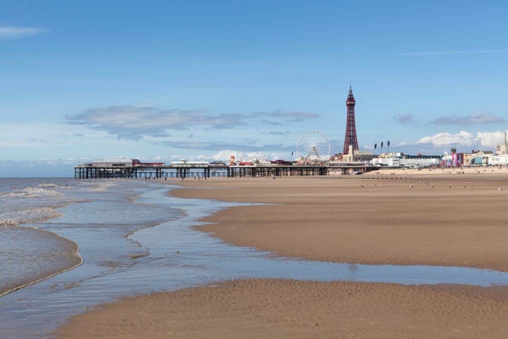 plage de blackpool