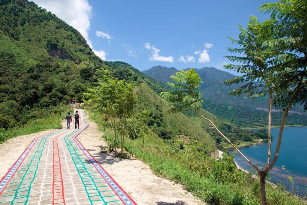 randonnée au lac Atitlan