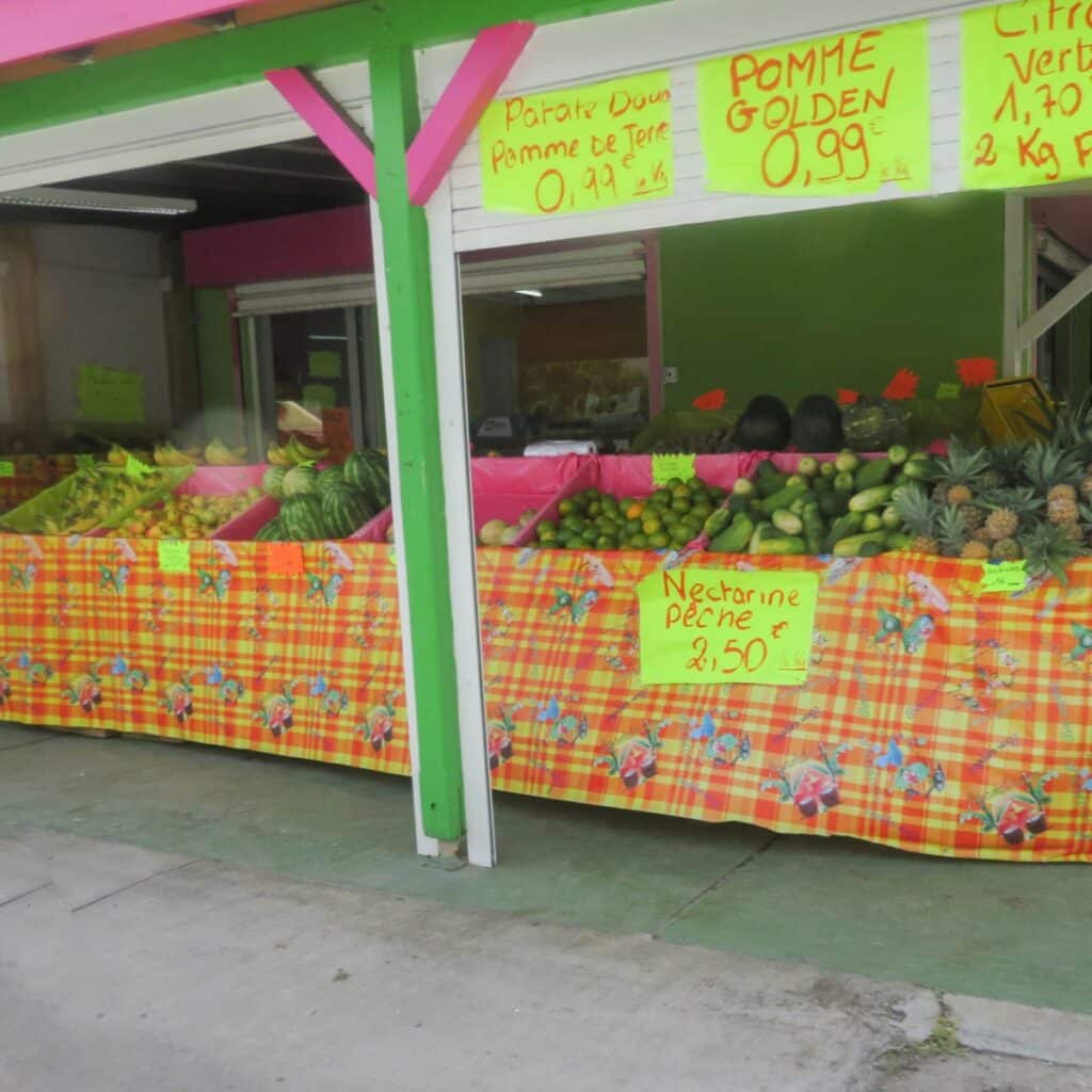 boutique de fruits à sainte anne