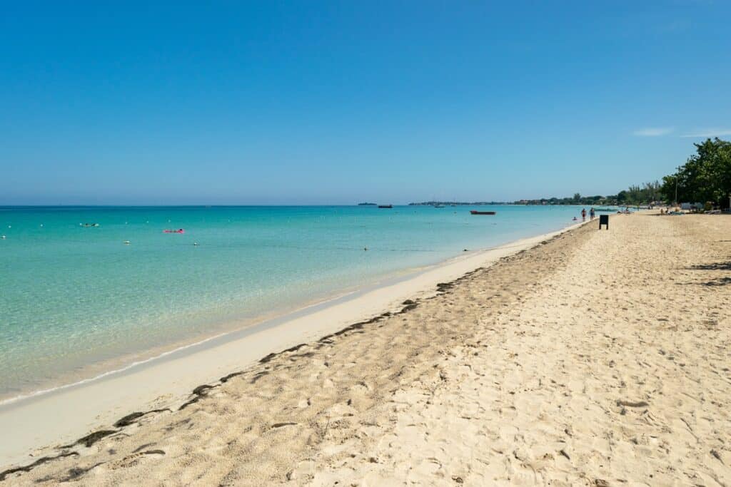 Seven Mile Beach Jamaïque