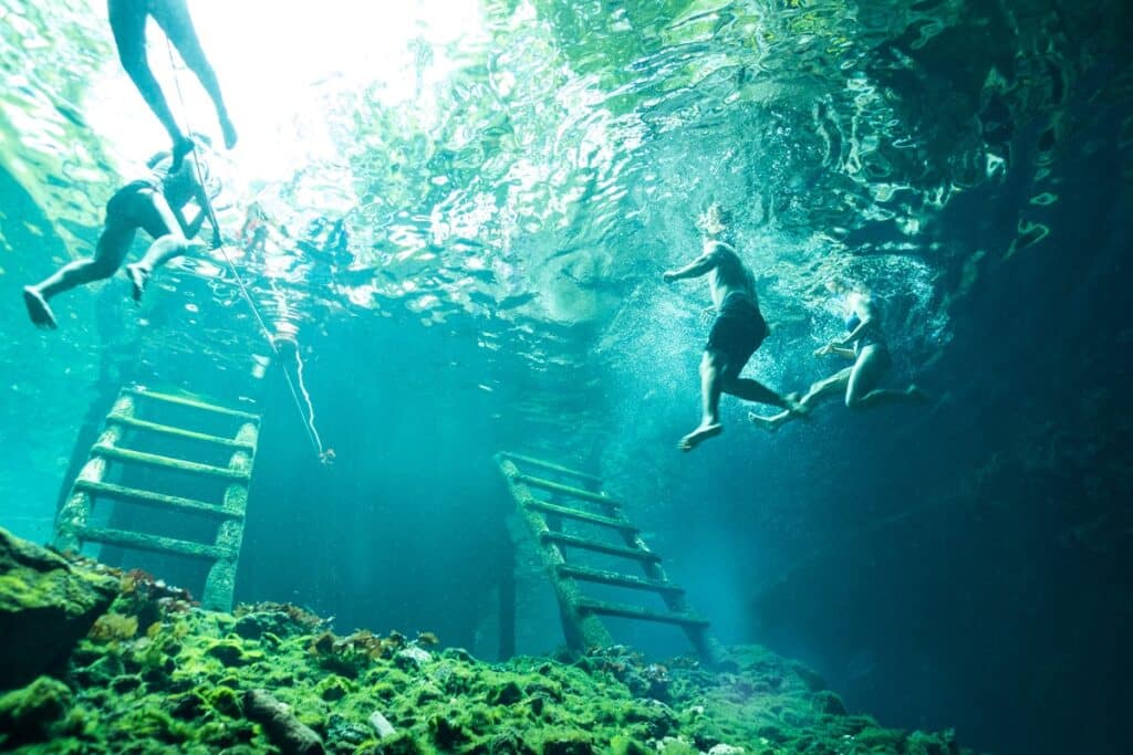 snorkeling Gran Cenote