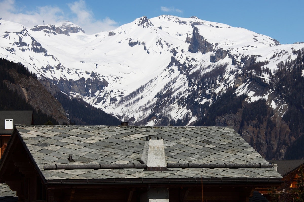 chalet à la montagne