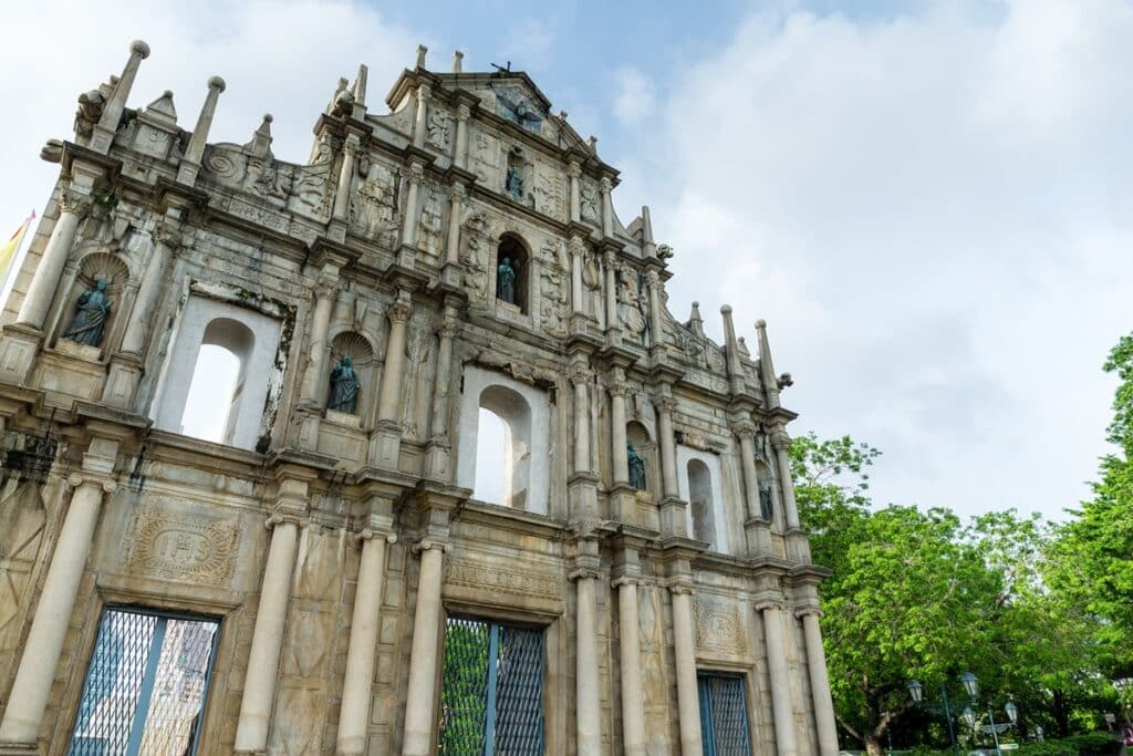 ruines de saint-paul