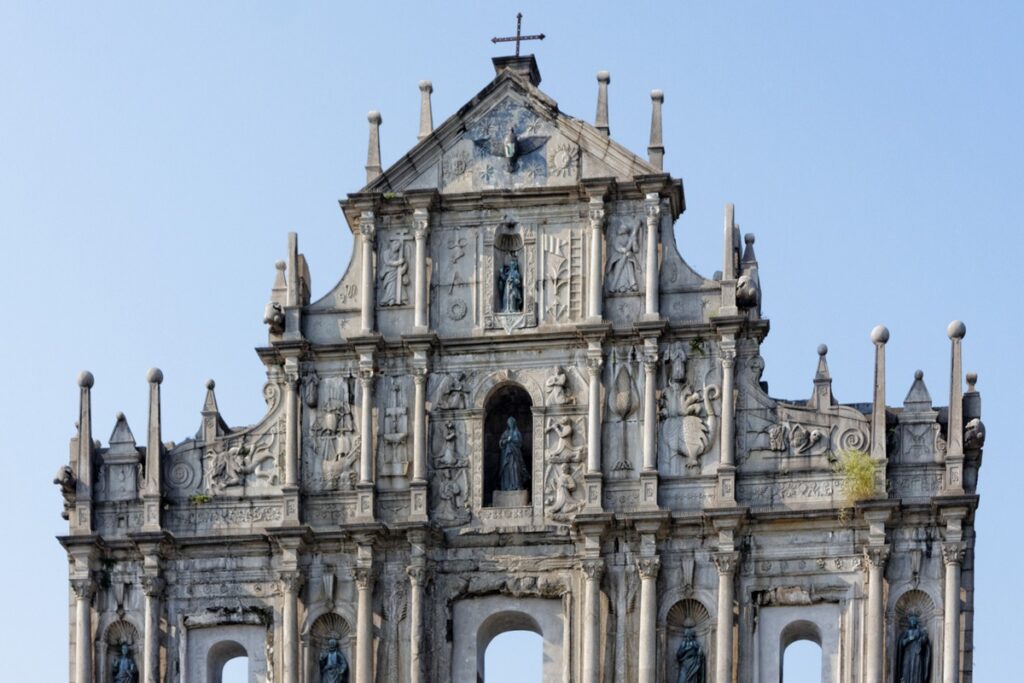 les ruines st paul