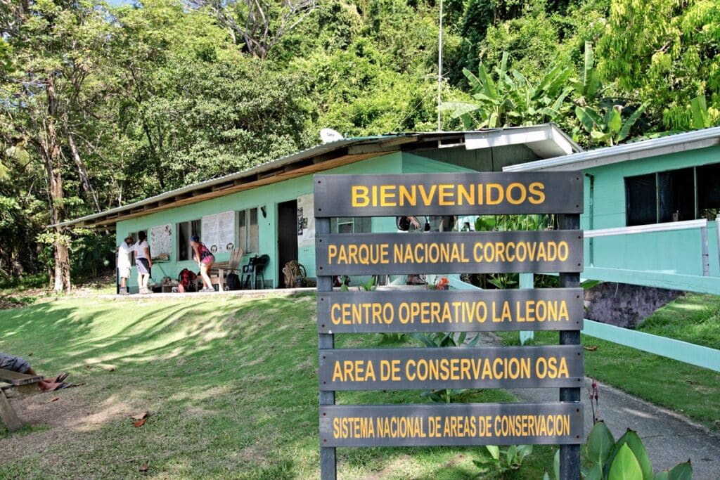 centre d'accueil parc national Corcovado