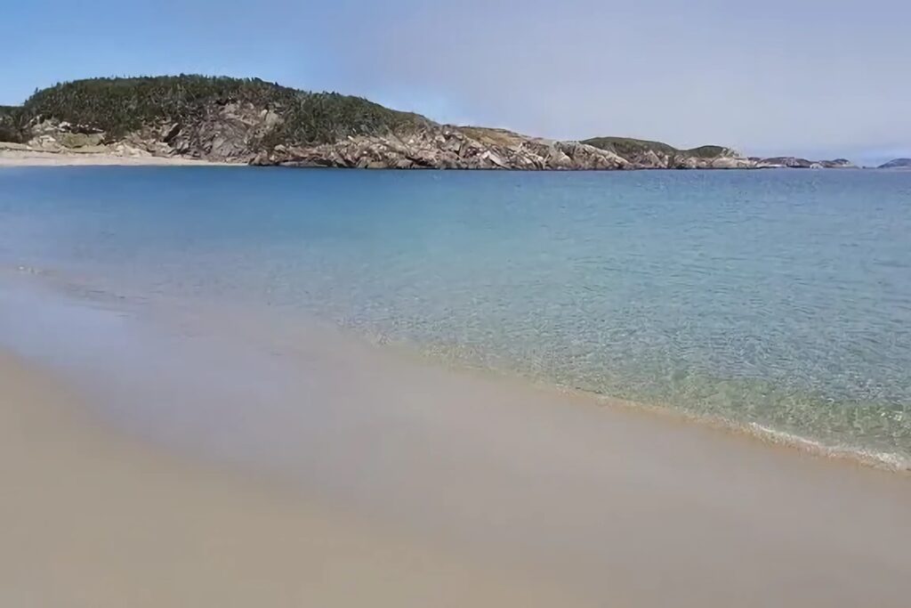 plage à sandbanks