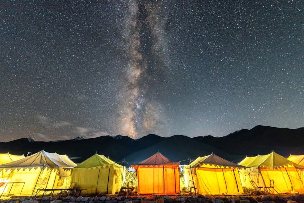 ciel nocturne du Ladakh