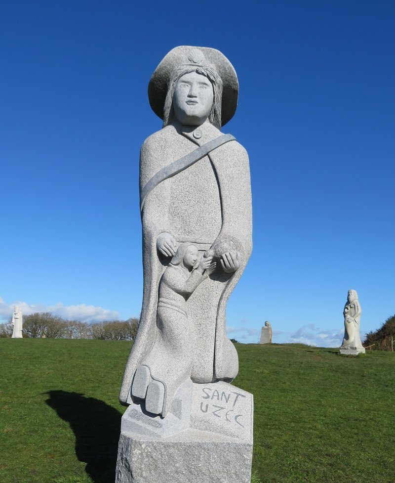 sculpture de saint breton