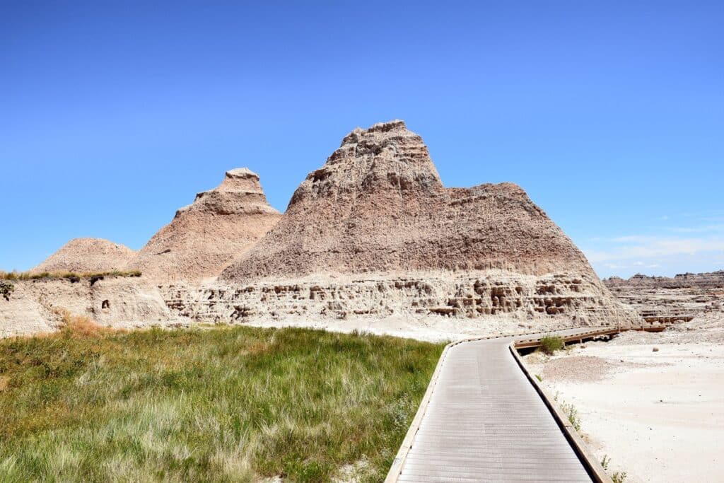 sentier parc national des badlands