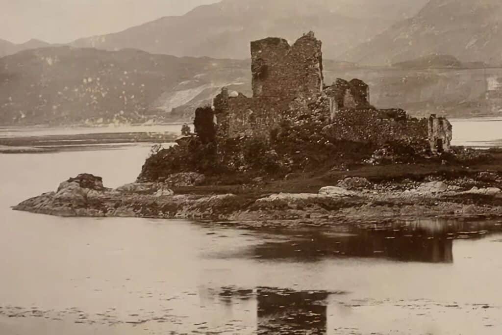 ancienne photo Eilean Donan