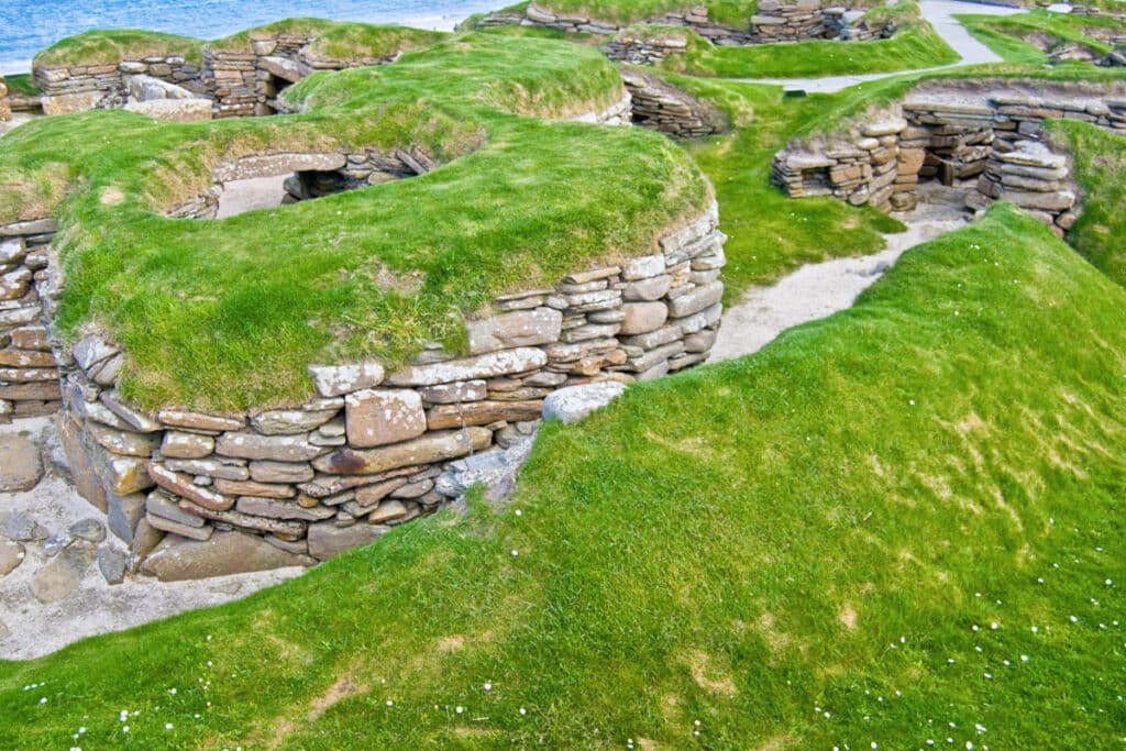 Skara Brae en Écosse