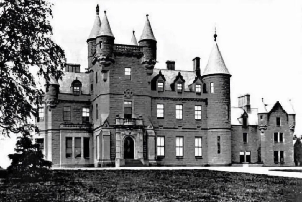 Le château Buchanan en 1890
