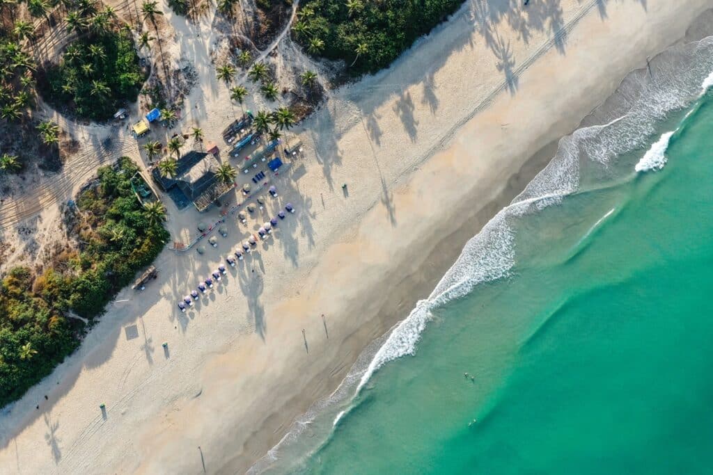 plage de Colva à Goa