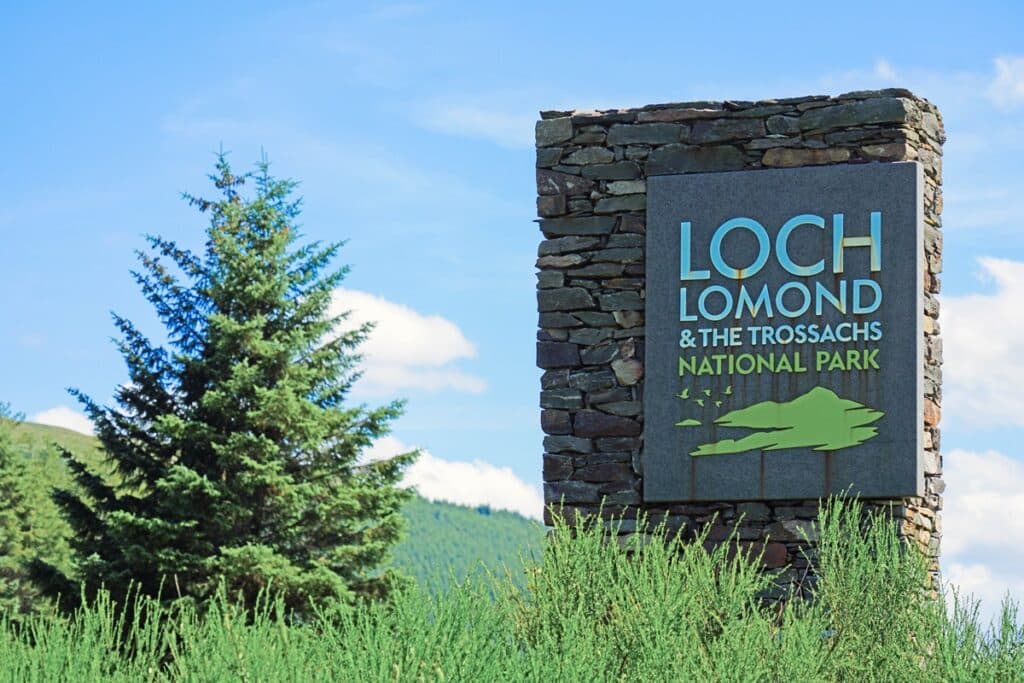 panneau Loch Lomond