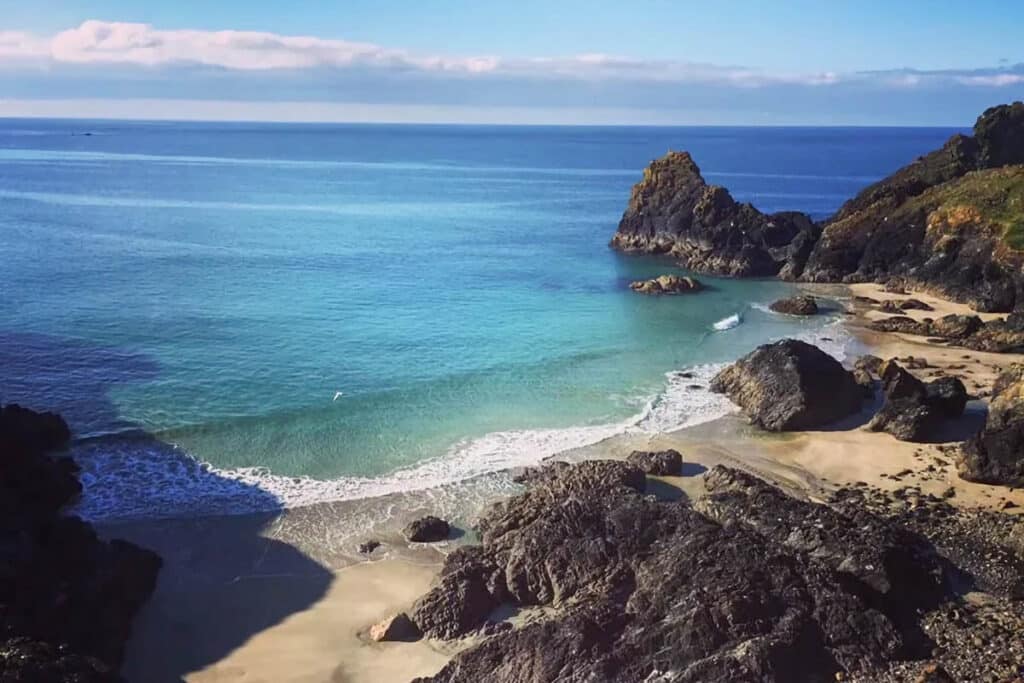 plage Kynance Cove