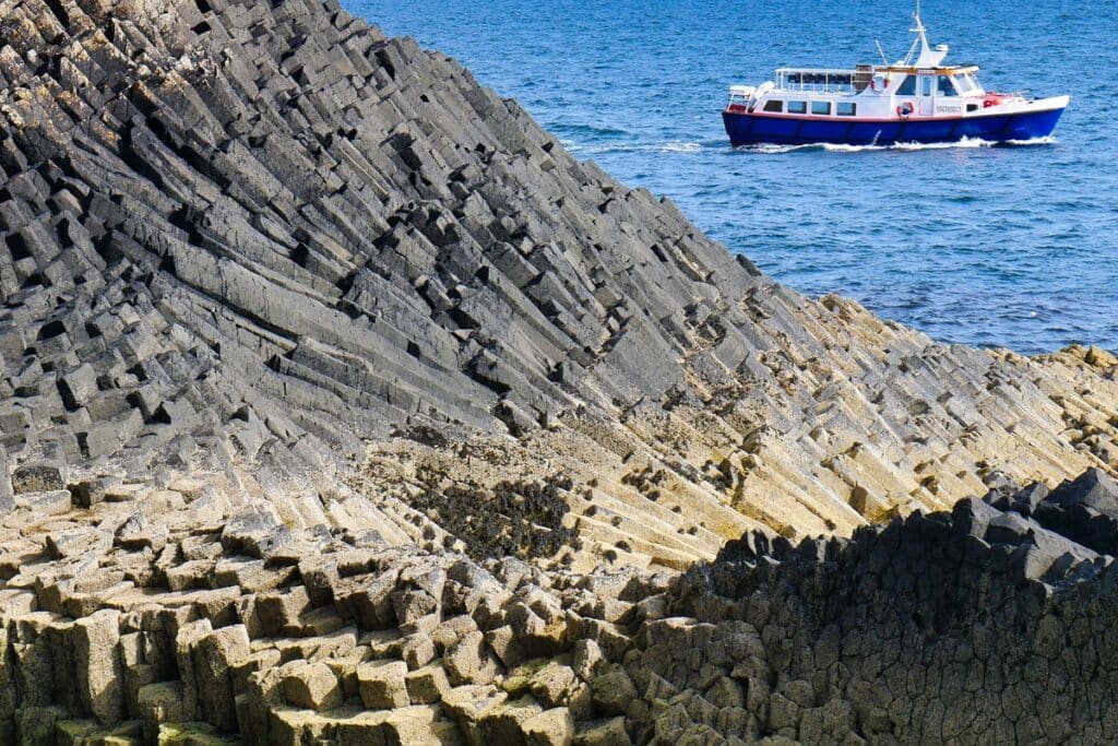 excursion en bateau île de Staffa