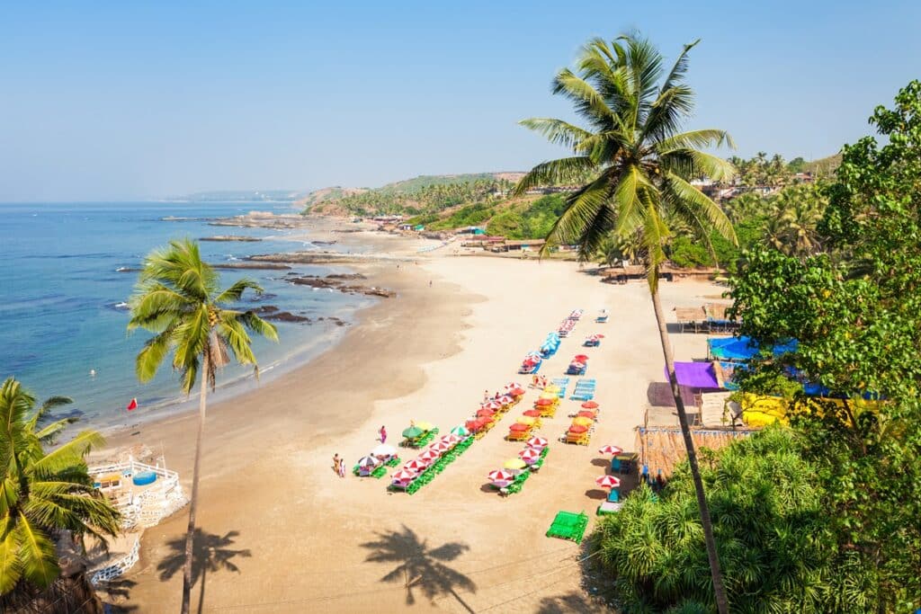 plage d'orzan à goa