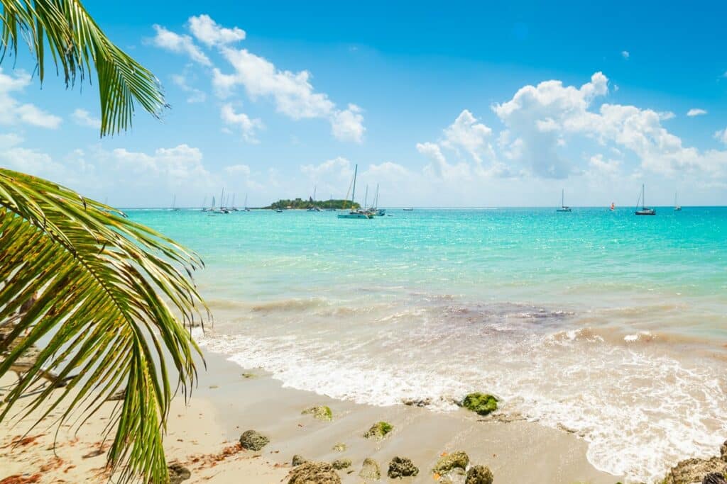belle plage de Guadeloupe