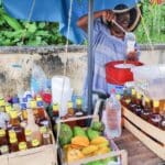 sorbet coco en Guadeloupe