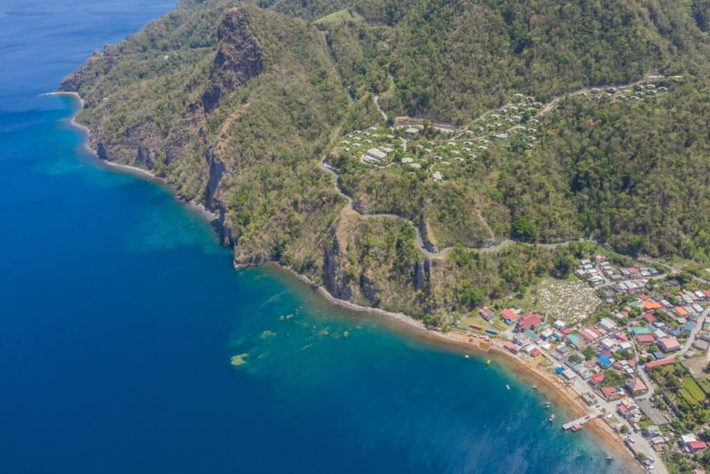 baie de la Soufrière