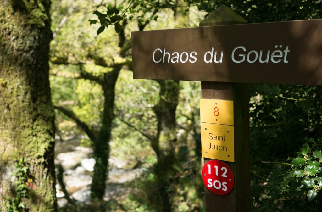 panneau chaos du gouët