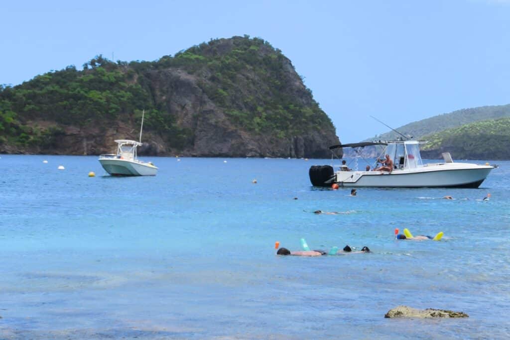 snorkeling plage du pain de sucre