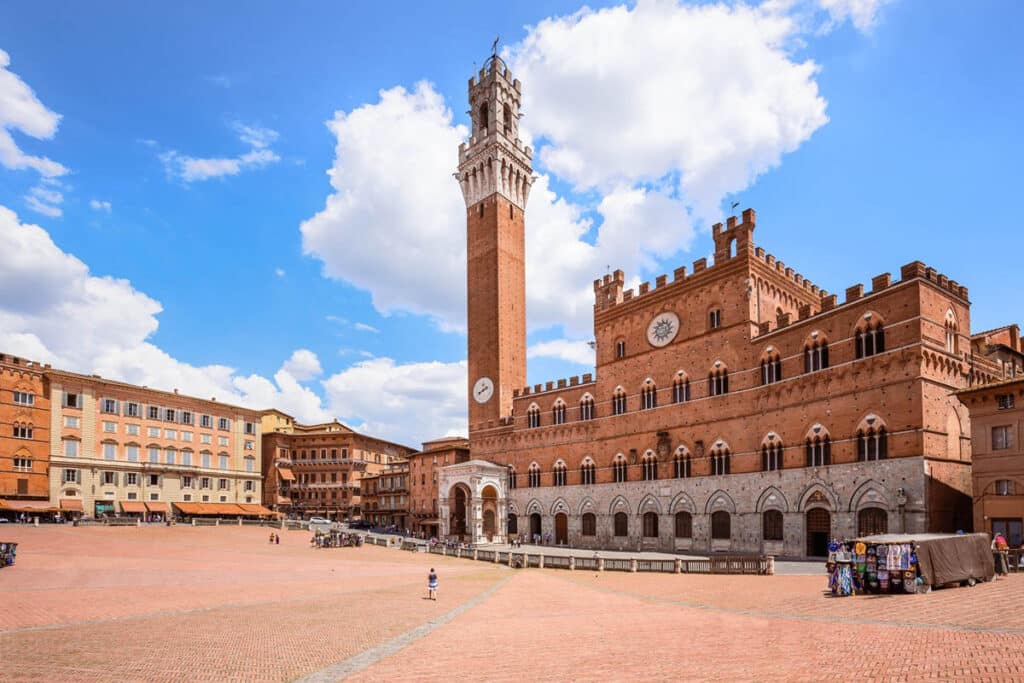 Piazza del Campo à Sienne