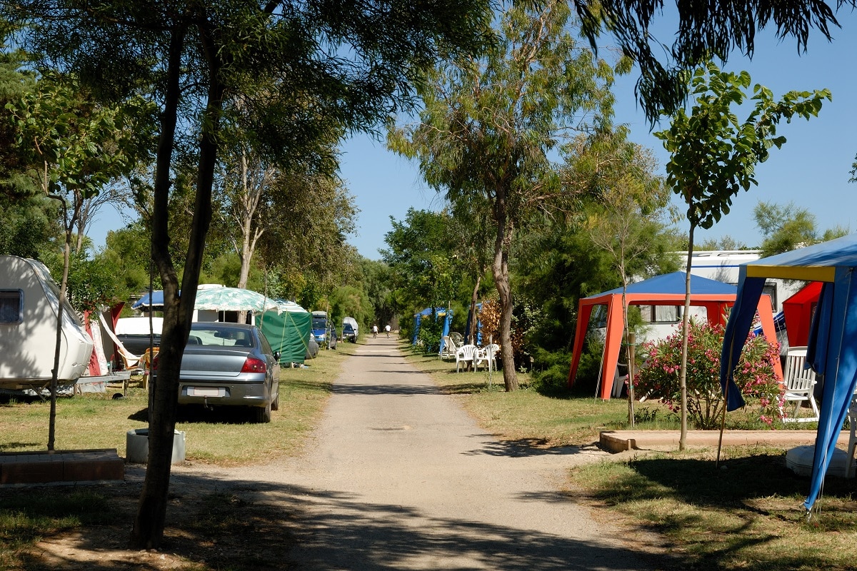 séjour en camping