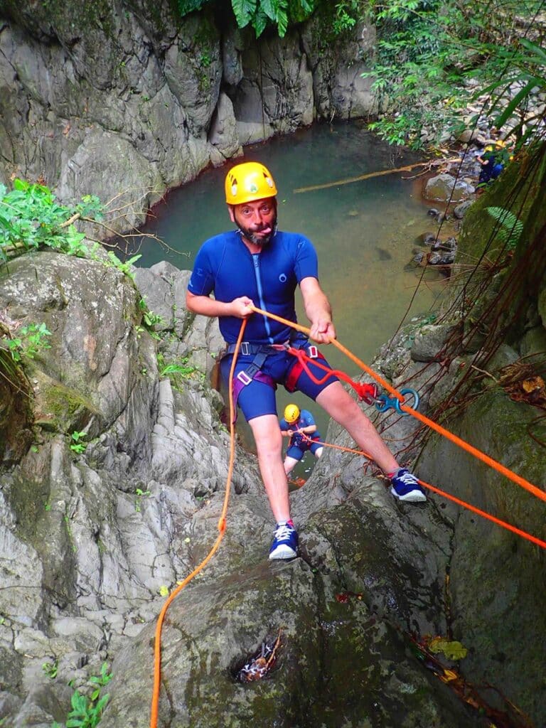 canyoning en Guadeloupe