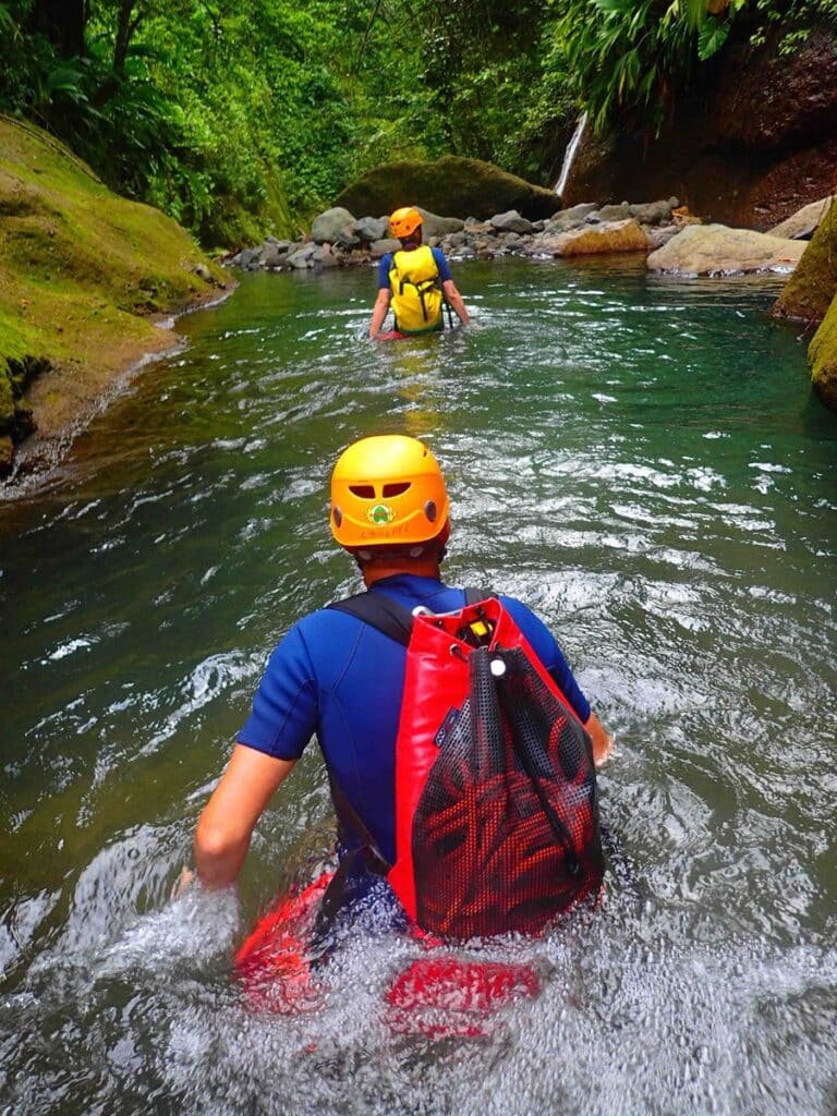 canyoning en Guadeloupe