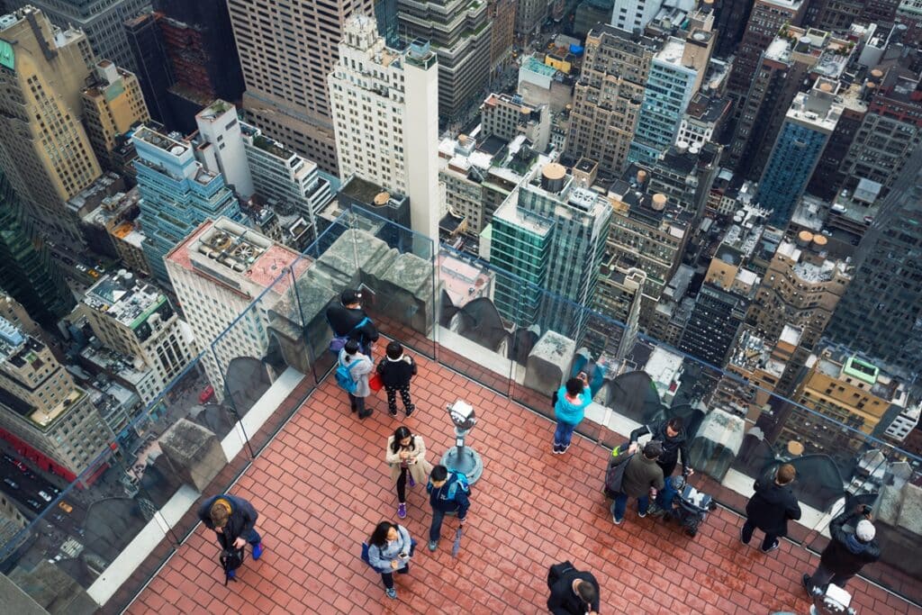 Rockefeller Center top of the rock