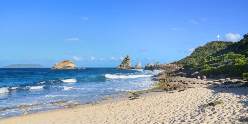 plage à la Pointe des Châteaux