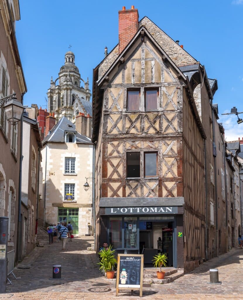 rue du Puits-Châtel à Blois