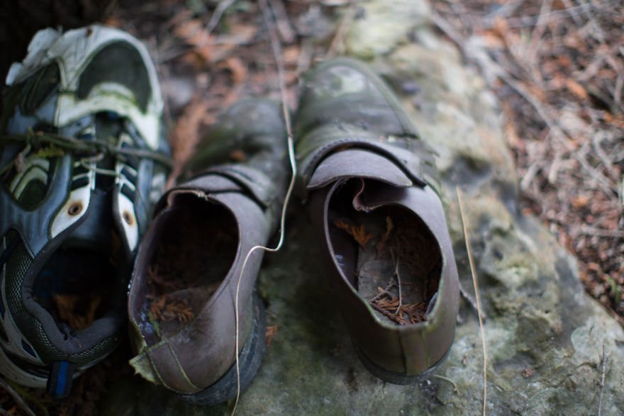 vieilles chaussures
