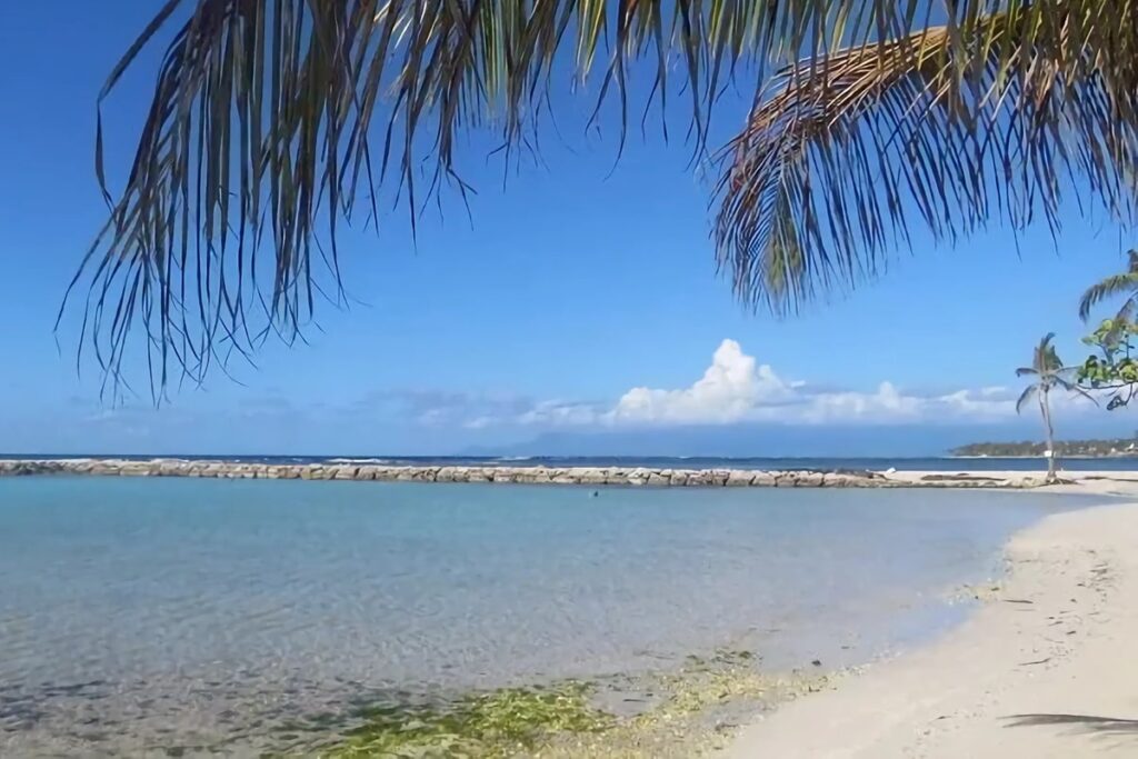plage en Guadeloupe