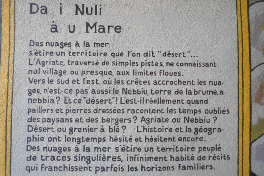 texte sur l'agriate