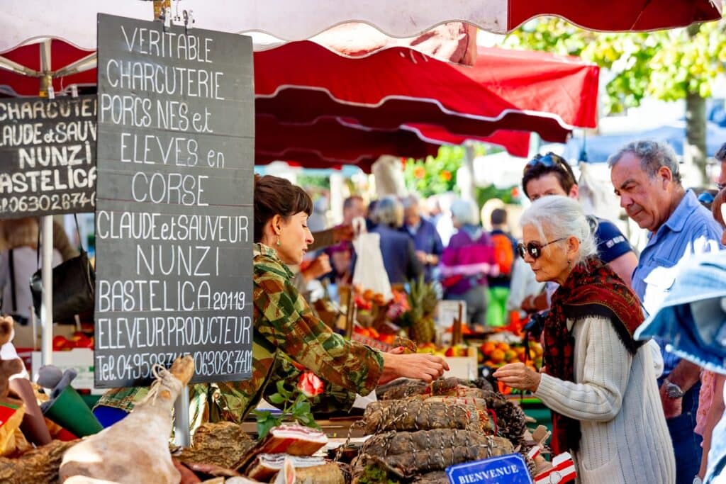 marché d'Ajaccio