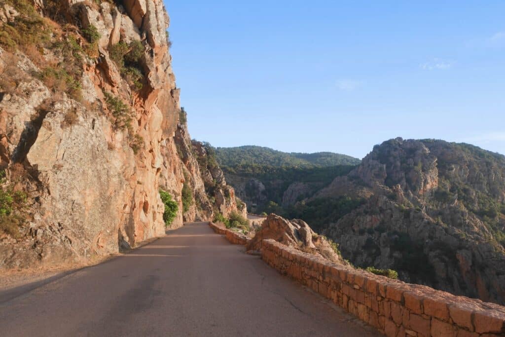 route calanques de Piana