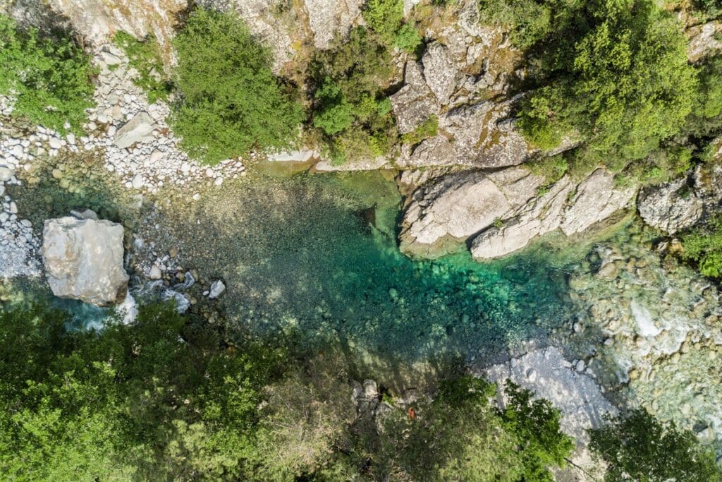 piscine naturelle vallée de la Restonica