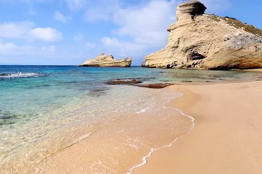 belle plage en Corse du Sud