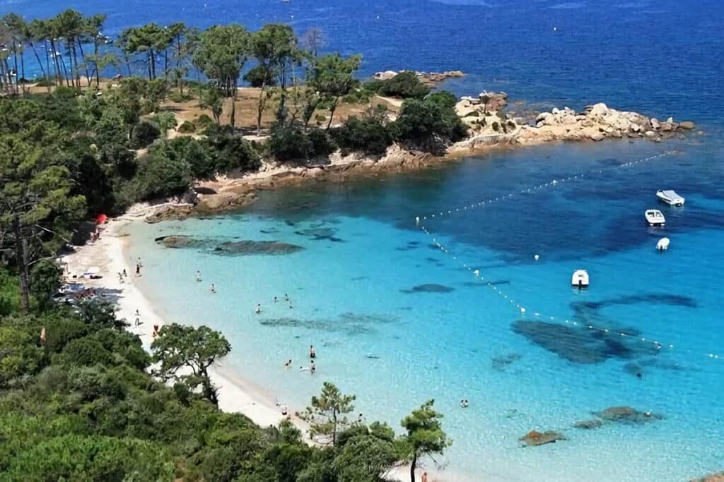 meilleures plages du sud de la Corse
