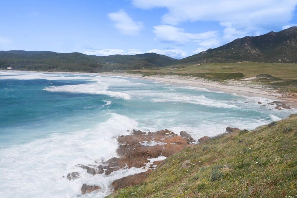 plage de capo di feno