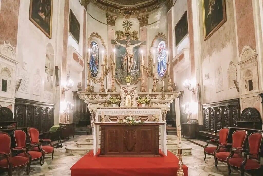 intérieur cathédrale Sainte-Marie