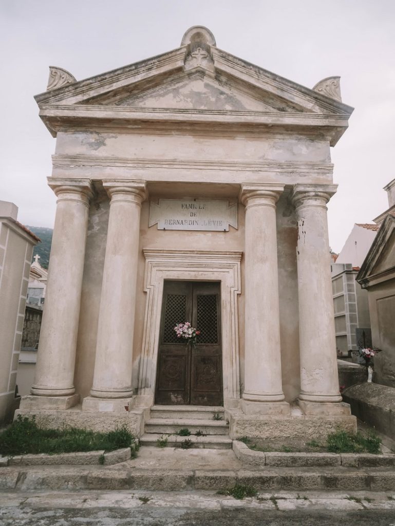 cimetière marin d'ajaccio