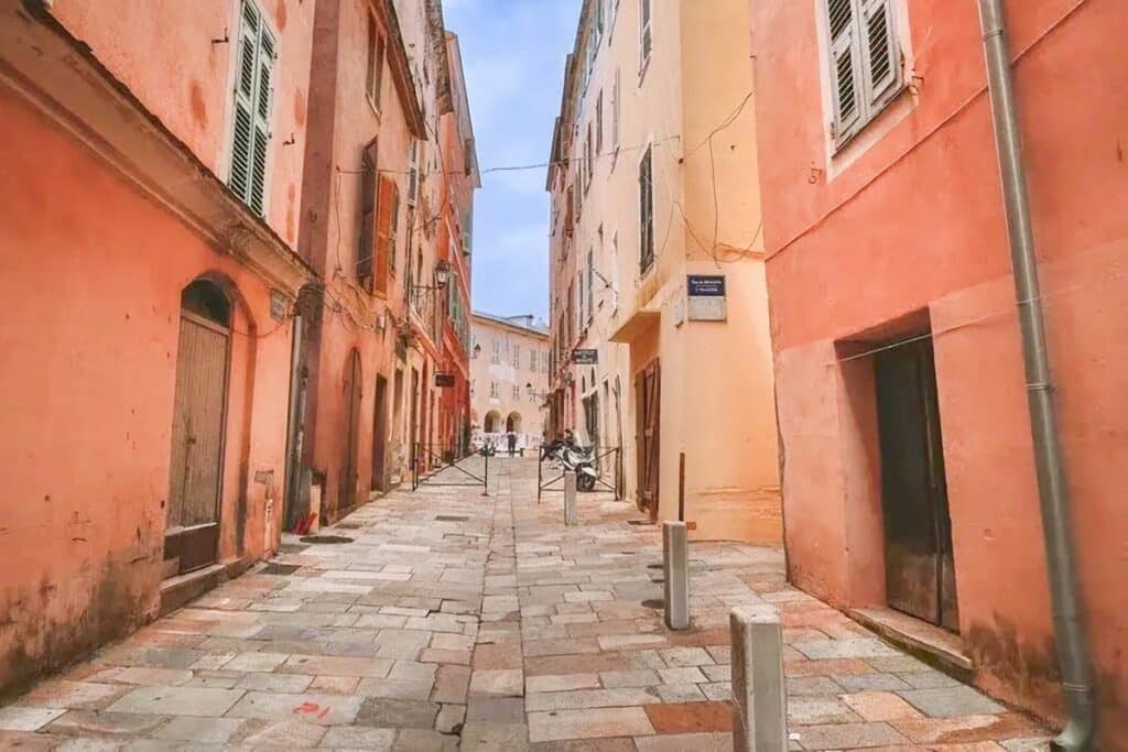 ruelle de la citadelle de Bastia